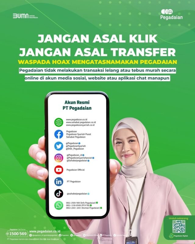Kampanye PT Pengadaian. Foto: Instagram @pegadaian_id.