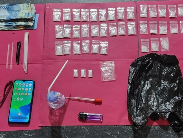 Barang bukti Narkoba jenis Sabu. Foto: Humas Polda Kaltim.