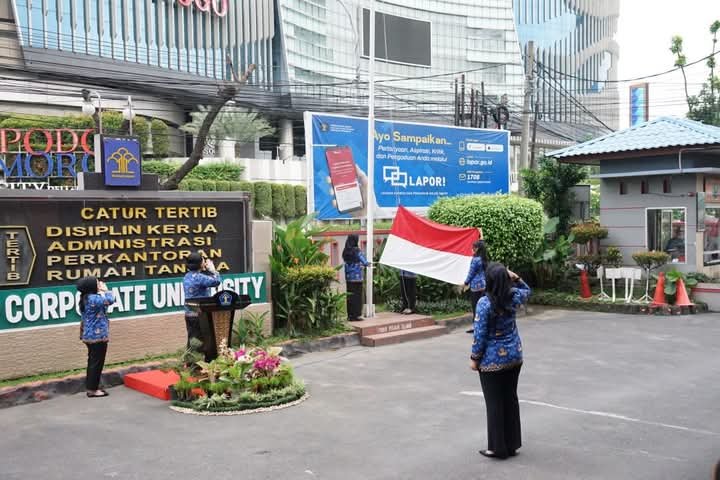 Kanwil Kemenkumham Sumut Gelar Upacara Peringatan Hari Ibu. Foto: Dok. Kanwil Kemenkumham Sumut.