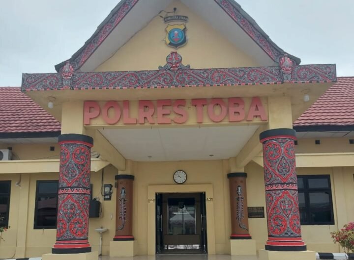 Kantor Polres Toba. Foto: Dok. Istimewa