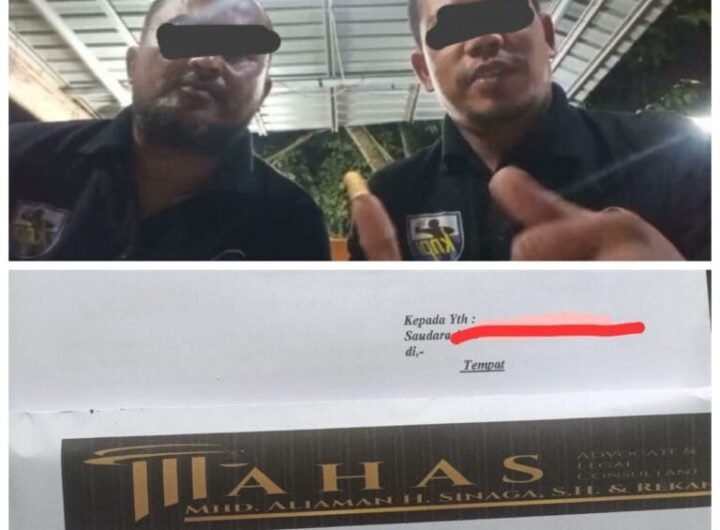 Bucu, Oggy dan Surat Somasi dari Kantor Hukum Mahas Law Office. Foto: Dok. Istimewa.