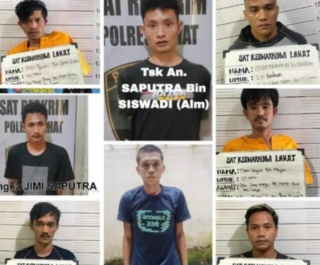 Tampang tahanan yang kabur dari Rutan Tahti Polres Lahat. Foto : Dok Polres Lahat