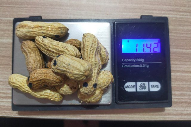 Kacang berisi sabu. Foto: Polresta Bandung