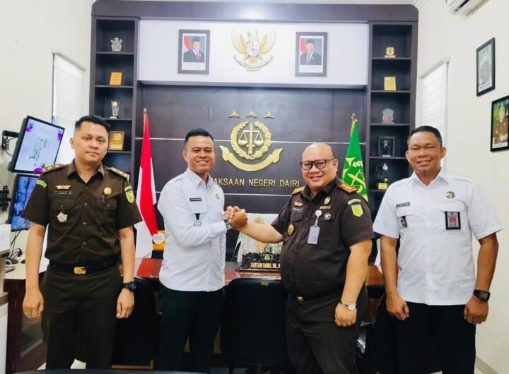 Rutan Kelas IIB Sidikalang dan Kejaksaan Negeri Dairi jalin Sinergitas. Foto: Dok. Rutan Kelas IIB Sidikalang.