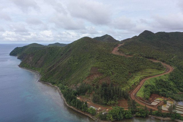 Area tambang PT GAG Nikel di Pulau Gag, Raja Ampat. Foto: PT. GAG Nikel
