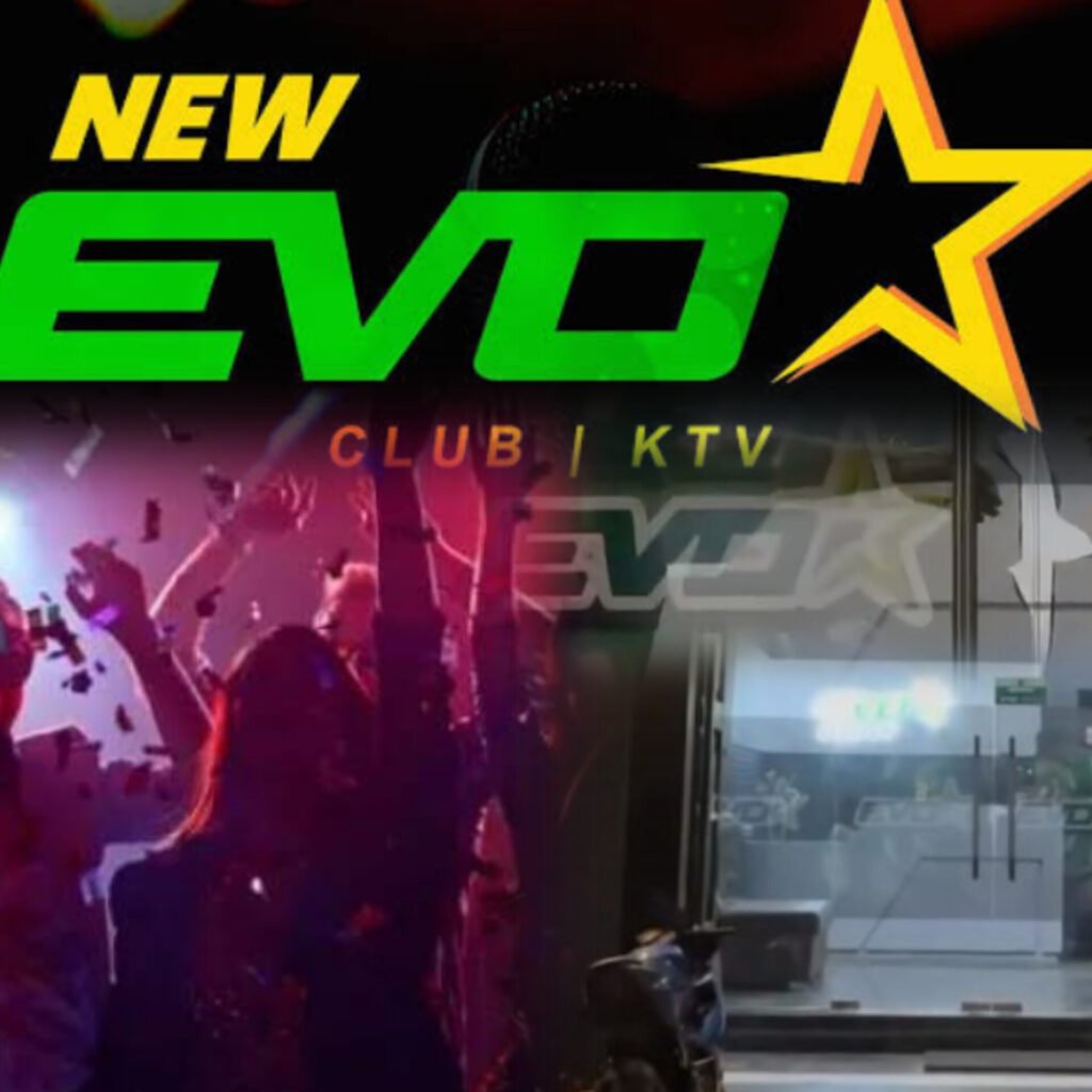 New Evo Star Club dan KTV di Jalan Rakkuta Sembiring, Kelurahan Siantar Martoba, Kota Pematang Siantar, Sumatera Utara. Foto: Kolase Redaksi Visiokreatif.com