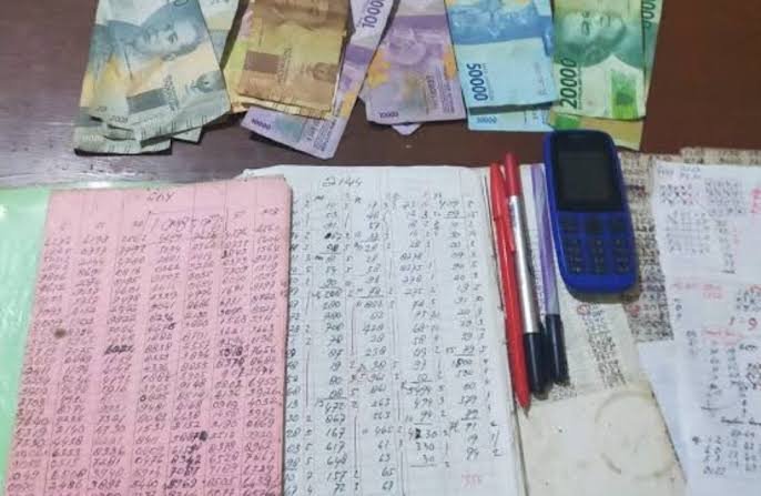 Ilustrasi Nomor Angka Judi Togel. Foto: Ist.