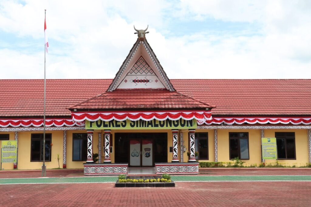 Kantor Polres Kabupaten Simalungun. Foto: Dok. Istimewa.