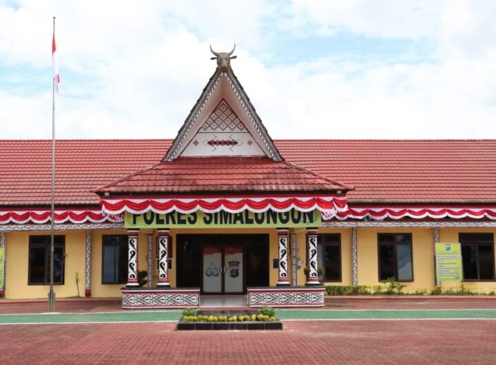 Kantor Polres Kabupaten Simalungun. Foto: Dok. Istimewa.