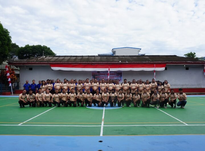 Pembukaan Pekan Olahraga di Lapas Kelas IIA Sibolga. Foto: Dok. Humas Lapas Sibolga.