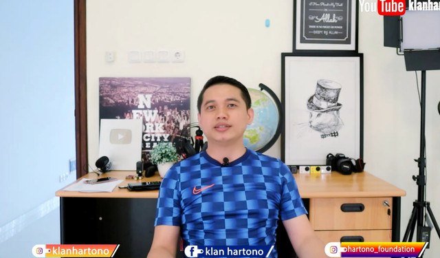 Dwi Hartono (40), salah satu otak pelaku penculikan dan pembunuhan pegawai bank, Muhammad Ilham Pradipta (37). Foto: Youtube/Klan Hartono