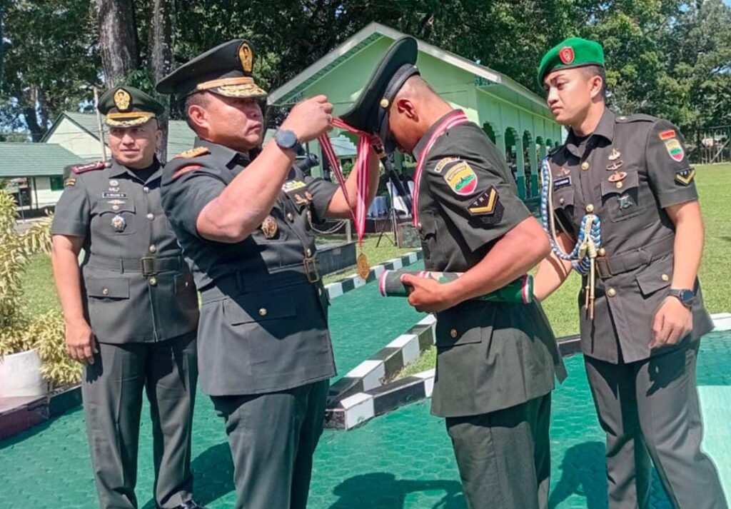 Penutupan Pendidikan Pertama Bintara TNI AD TA 2025 di Rindam I/BB. Foto: Adb/Visiokreatif Pictures.