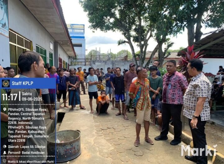 Ramah Tamah dan sosialisasi Bersama Warga Binaan Lapas Kelas IIA Sibolga. Foto: dok. Staff KPLP Lapas Sibolga.
