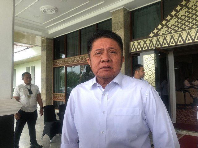 Gubernur Sumsel Herman Deru saat ditemui di Griya Agung Palembang. Foto : Abdullah Toriq/Urban Id