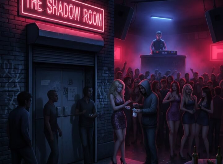 Ilustrasi Tempat Hiburan Malam (THM) dan Club. Foto: Ai. (Visionkreatif Fictures)