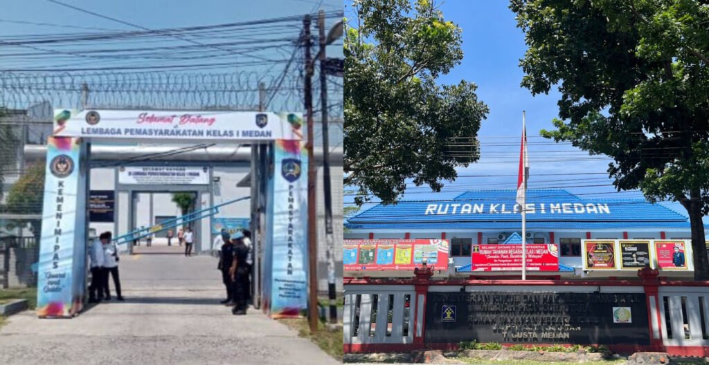 Lapas Kelas I Medan /Rutan Kelas I Medan. Foto: Colase; Visionkreatif Fictures.