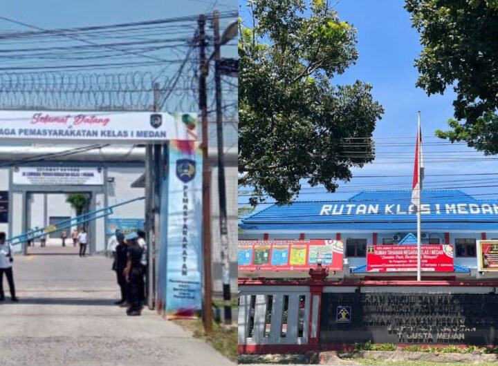 Lapas Kelas I Medan /Rutan Kelas I Medan. Foto: Colase; Visionkreatif Fictures.