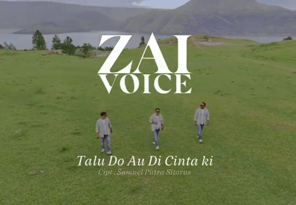 Tangkapan layar Zai Voice “Talu Do AU di Cintaki” sudah tanyang di Platform YouTube Kazoku Entertainment. Foto: Visionkreatif pictures.