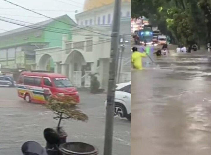 Jalan Merdeka (Pusat Kota Pematangsiantar)/Jalan Medan, Kecamatan Siantar Martoba. Foto: Tim Redaksi Visionkreatif.com