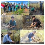 Foto Penanaman Pohon oleh Sahabat Lingkungan.