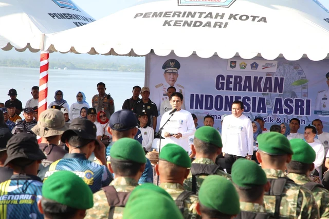 Wamendagri Akhmad Wiyagus ajak warga kolaborasi jalankan Gerakan Indonesia ASRI melalui tata kelola lingkungan terpadu, Jumat (29/5/2026). Foto: Dok. Kemendagri