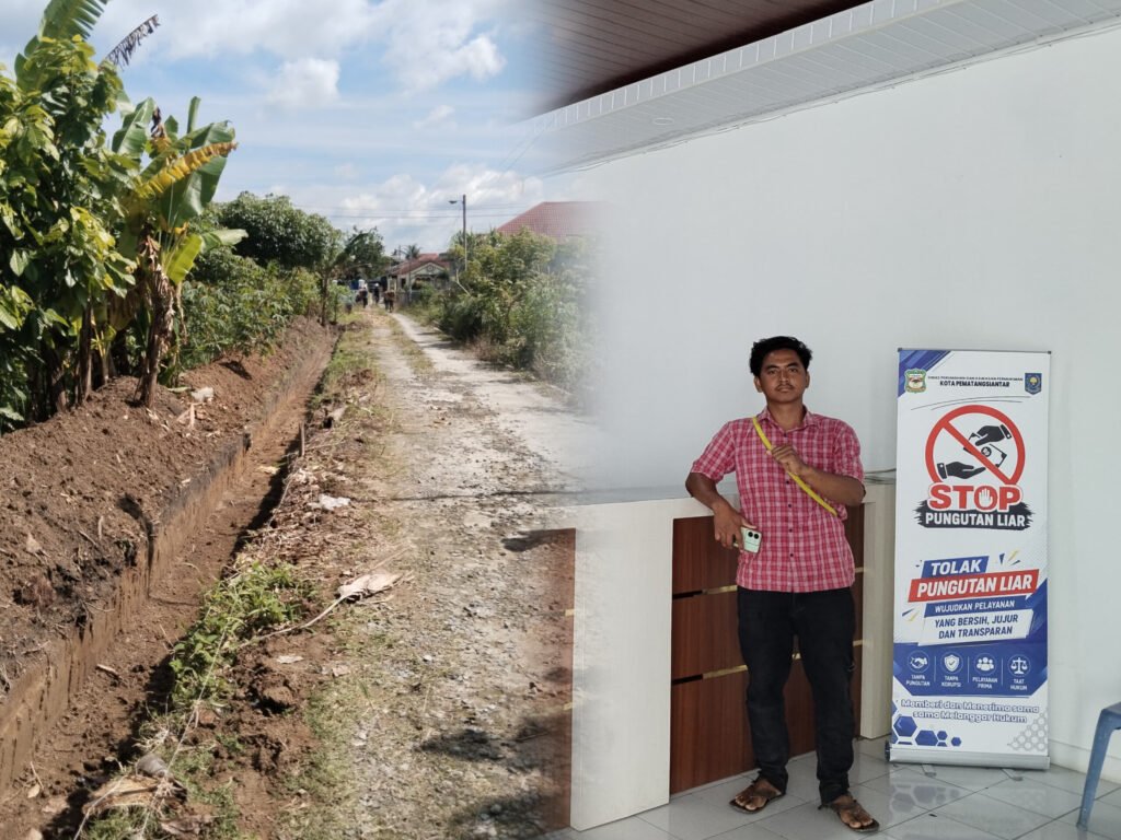 Dilokasi Tanah miliki marga Sembiring dan Gideon Surbakti. Foto: Dok. Gideon.