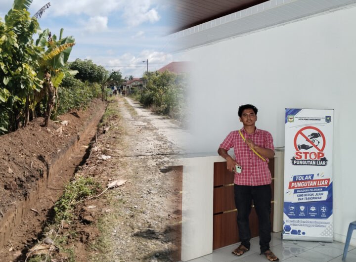 Dilokasi Tanah miliki marga Sembiring dan Gideon Surbakti. Foto: Dok. Gideon.
