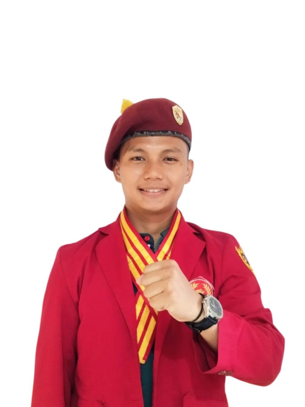 Ketua Presidium PMKRI Cabang Pematangsiantar Santo Fransiskus dari Assisi, Fransisco Mezgion Hutauruk. Foto: Istimewa.