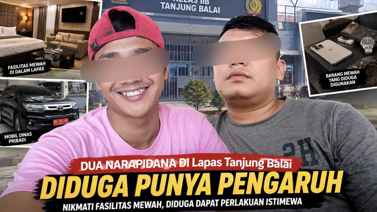 Kedua Napi yang sedang di sorot di Lapas Tanjung Balai.